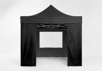 Motocross Rennzelt Set: Hexa40 Faltpavillon 3m x 3m inkl. Logodruck