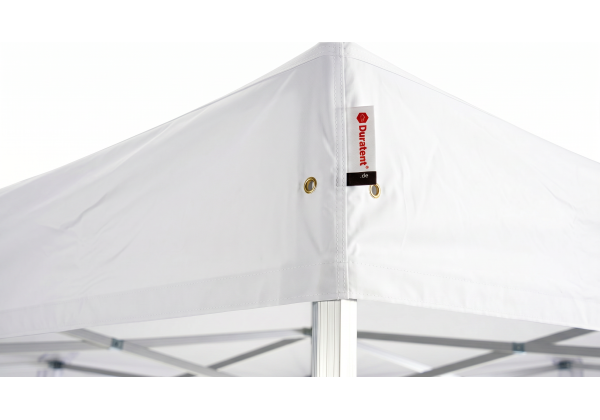 Profi-Eventzelt: Duratent Faltpavillon Hexa50 4m x 4m weiß