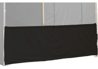 Duratent Halbwand 4m, Forcetex B1, schwarz für Hexa50