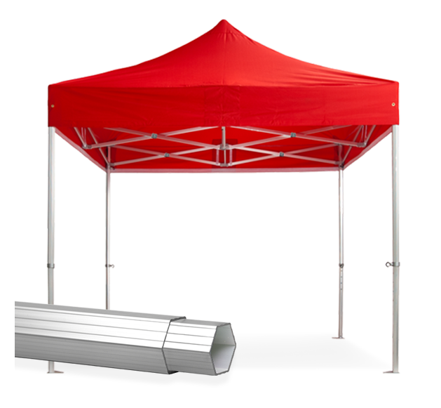Abbildung Hexa50 Faltpavillons
